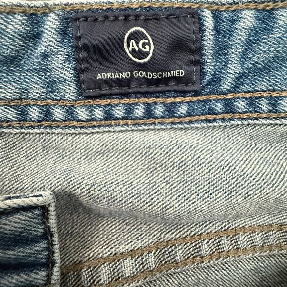 AG Everett Slim Straight Leg Jeans Men's Denim Size W34 x L32 Light Wash - Picture 6 of 11